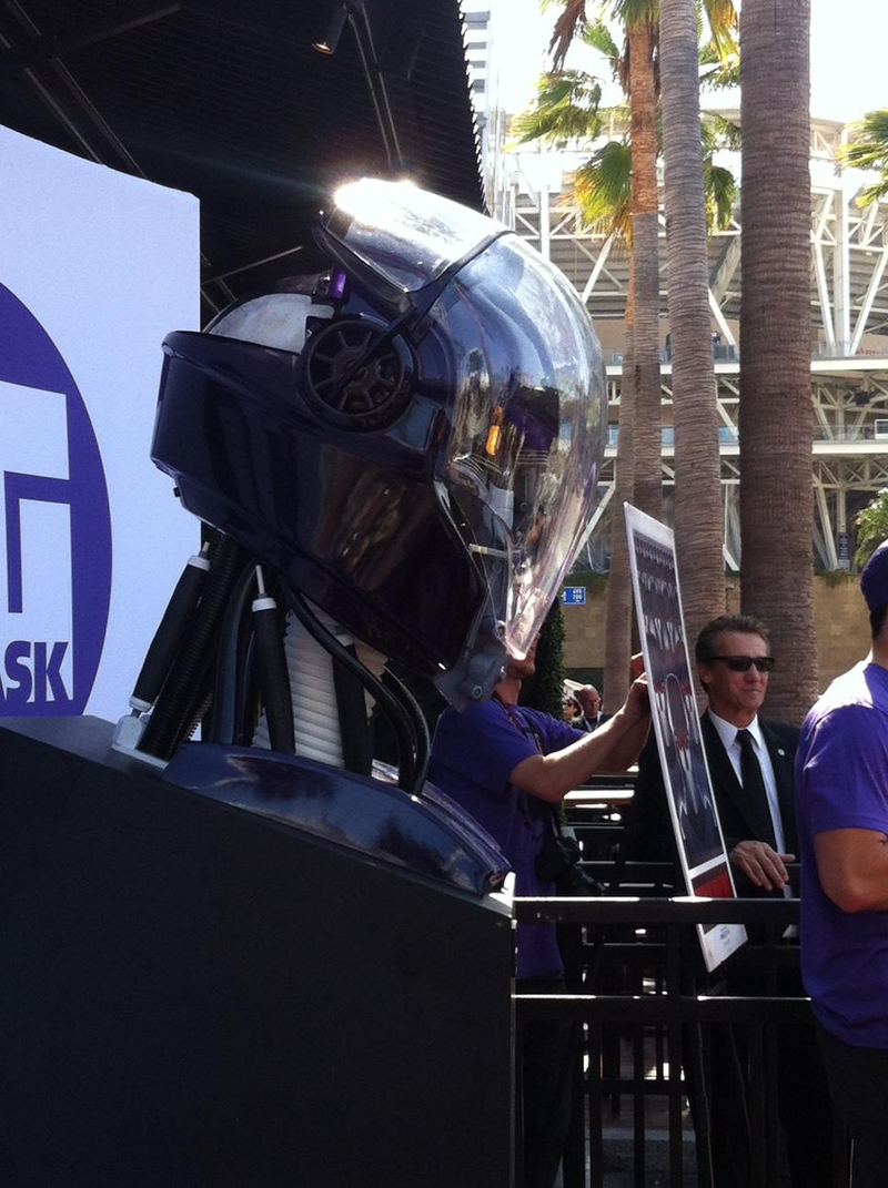 Illustration for article titled Meet X-Men: Days of Future Past‘s Sentinel (or at least its head)